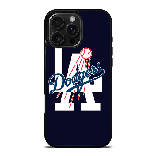 LA DODGERS BASEBALL LOGO 2 iPhone Case Cover