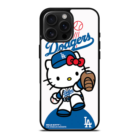 LA DODGERS HELLO KITTY 3 iPhone Case Cover
