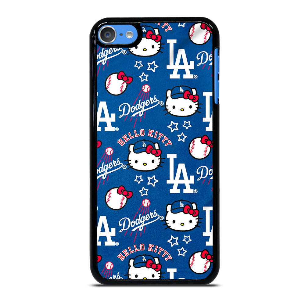LA DODGERS HELLO KITTY PATTERN iPod Touch Case Cover