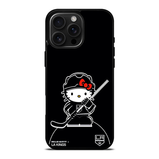 LA KINGS HELLO KITTY 2 iPhone Case Cover