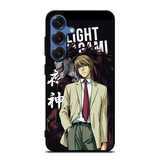 LIGHT YAGAMI DEATH NOTE ANIME Samsung Galaxy Case Cover