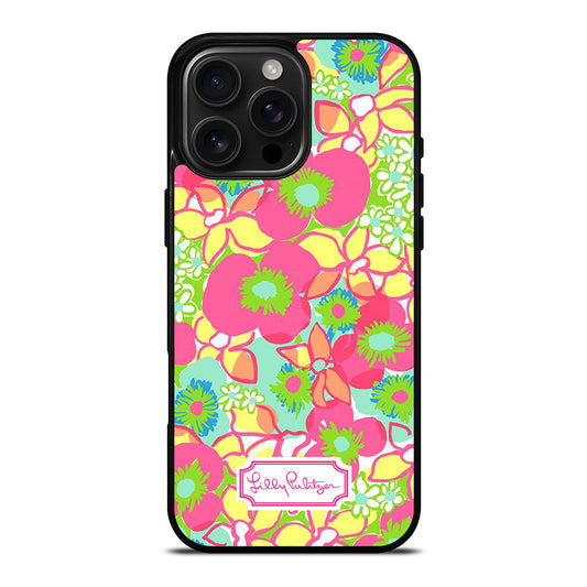 LILLY PULITZER FLOWERS iPhone Case Cover