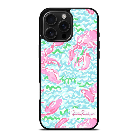 LILLY PULITZER SUMMER LOBSTER iPhone Case Cover