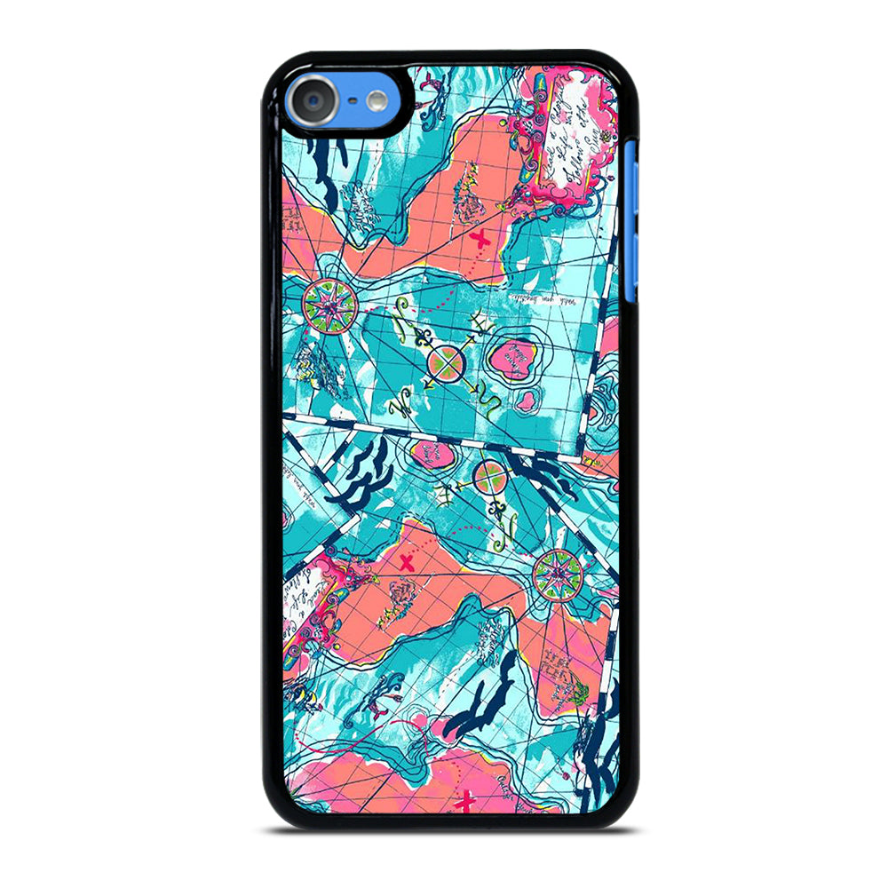 LILLY PULITZER WORLD MAPS iPod Touch Case Cover