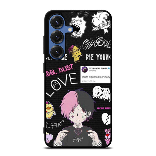 LIL PEEP RAPPER CARTOON Samsung Galaxy Case Cover