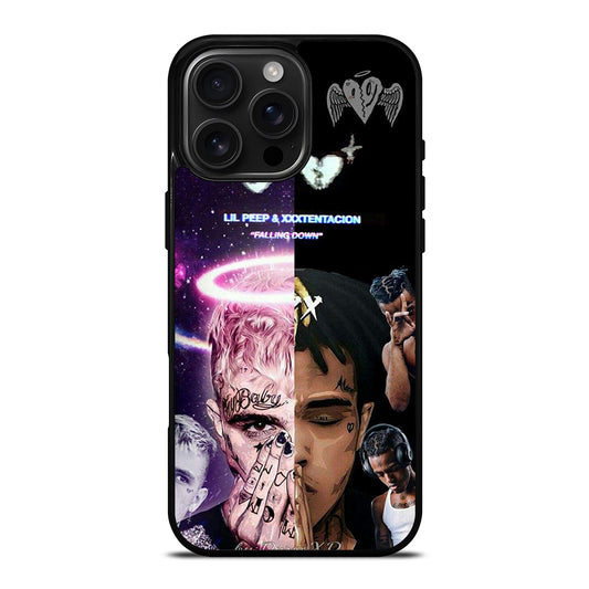 LIL PEEP X JUICE WRLD XXTENTACION RAPPER iPhone Case Cover