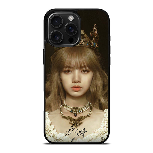 LISA BLACKPINK QUEEN iPhone Case Cover
