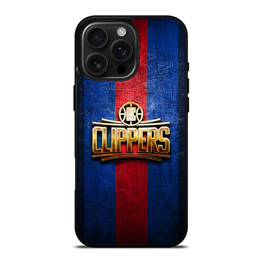 LOS ANGELES CLIPPERS GOLD LOGO iPhone Case Cover