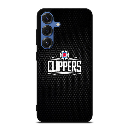 LOS ANGELES CLIPPERS METAL LOGO Samsung Galaxy Case Cover