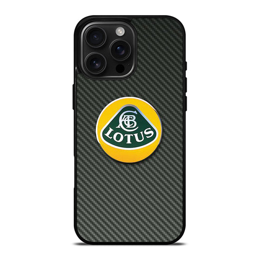 LOTUS CAR CARBON LOGO iPhone Case Cover