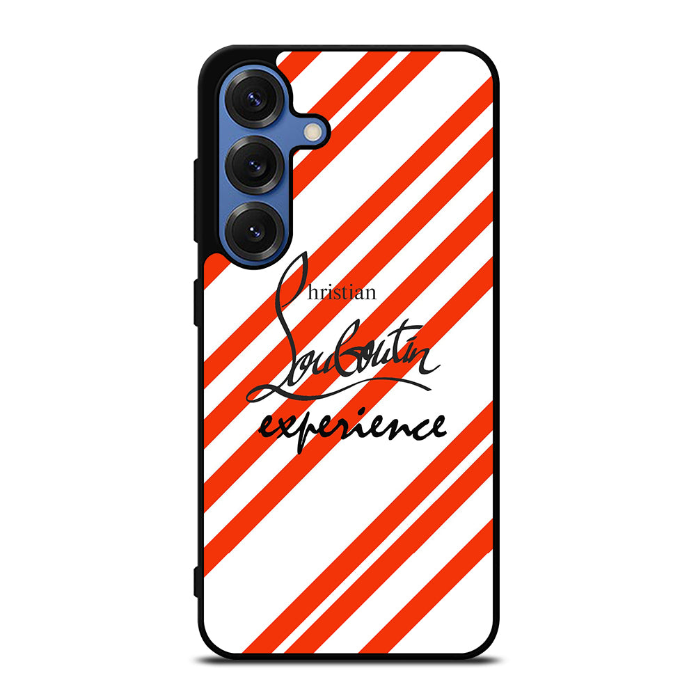 LOUBOUTIN LOGO STRIPE Samsung Galaxy Case Cover