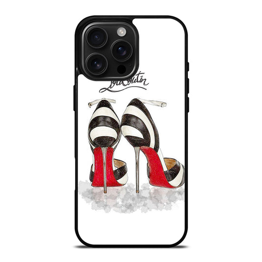 LOUBOUTIN SHOES LOGO 2 iPhone Case Cover