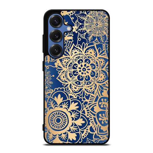 MANDALA BLUE PATTERN Samsung Galaxy Case Cover