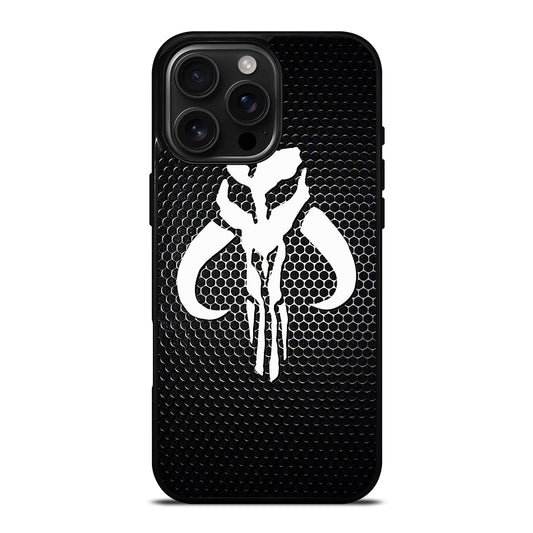 MANDALORIAN METAL LOGO iPhone Case Cover
