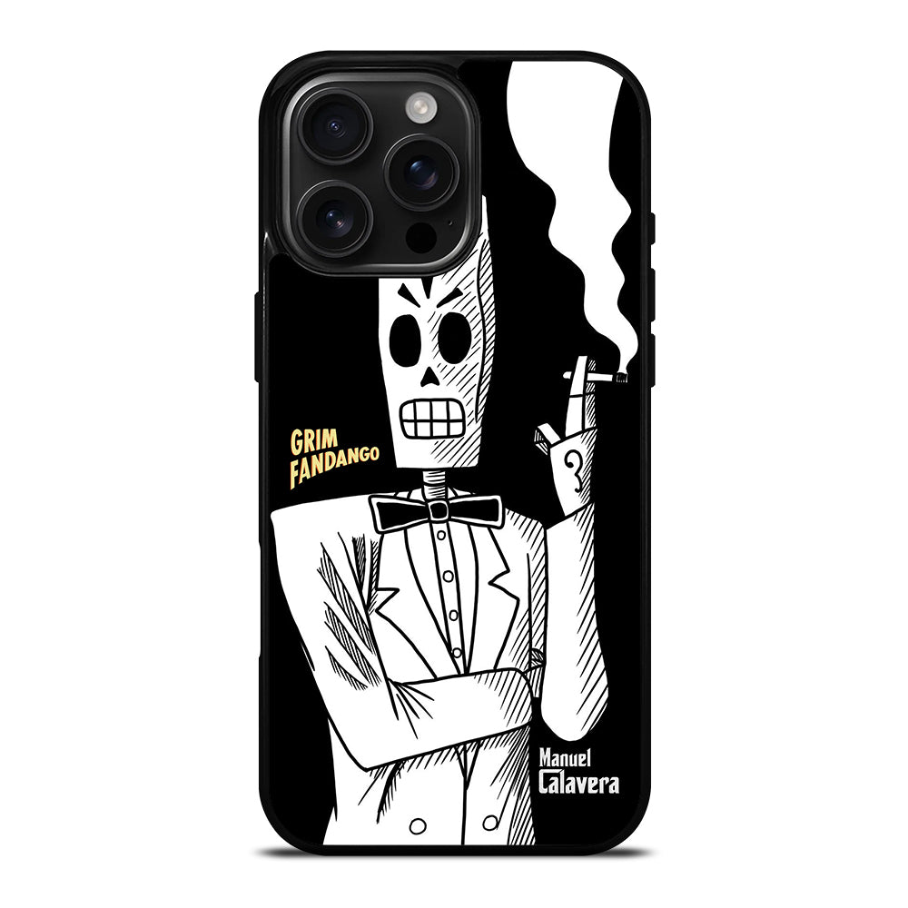 MANNY CALAVERA GRIM FANDANGO iPhone Case Cover