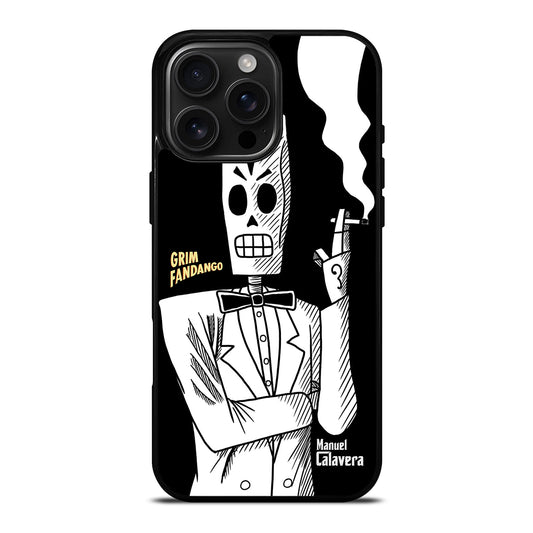 MANNY CALAVERA GRIM FANDANGO iPhone Case Cover