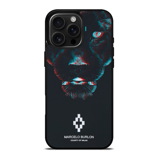 MARCELO BURLON BLACK PANTHER iPhone Case Cover