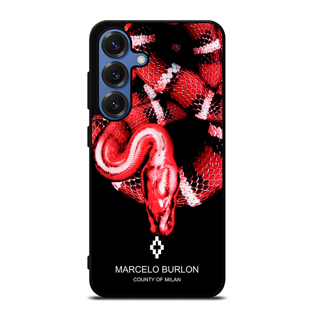 MARCELO BURLON SNAKE RED Samsung Galaxy Case Cover