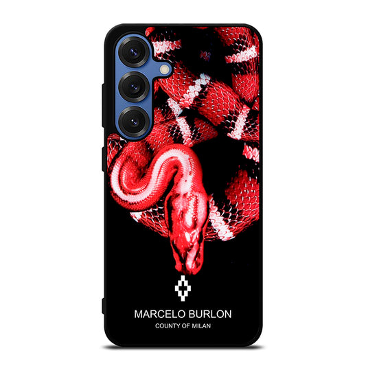 MARCELO BURLON SNAKE RED Samsung Galaxy Case Cover