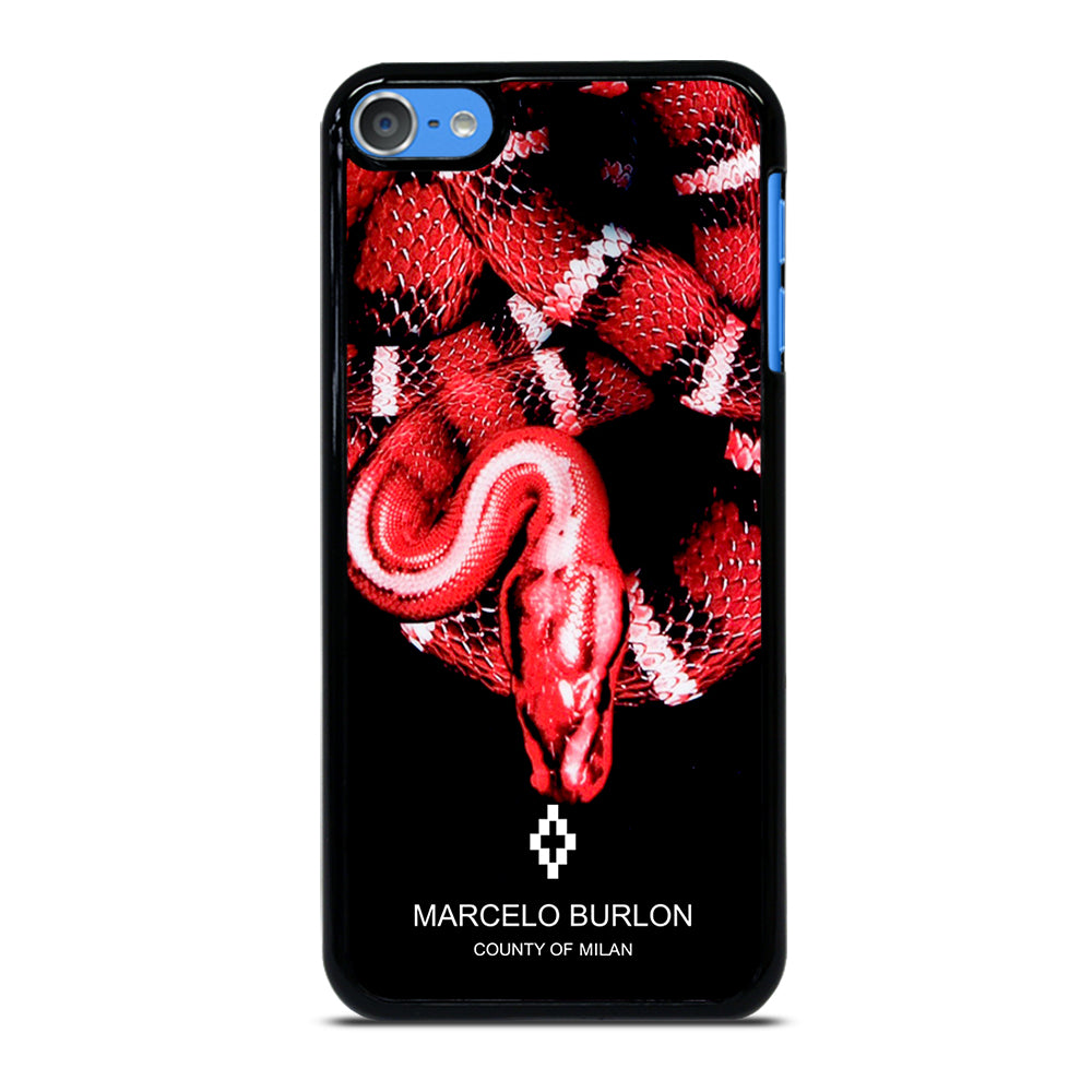 MARCELO BURLON SNAKE RED iPod Touch Case Cover