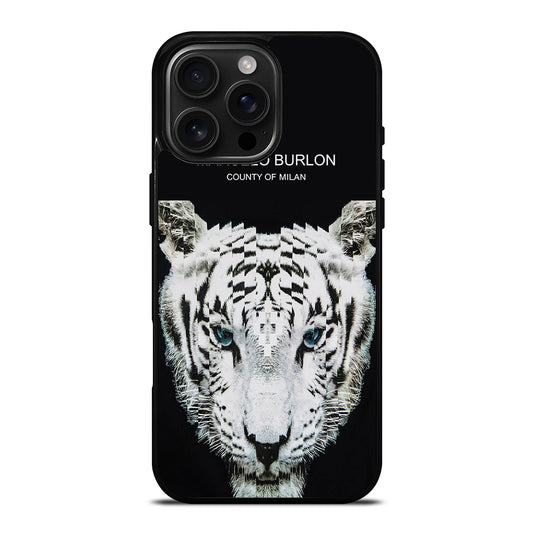 MARCELO BURLON WHITE TIGER iPhone Case Cover