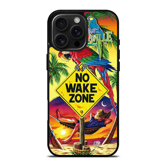 MARGARITAVILLE JIMMY BUFFETT'S NO WAKE ZONE iPhone Case Cover