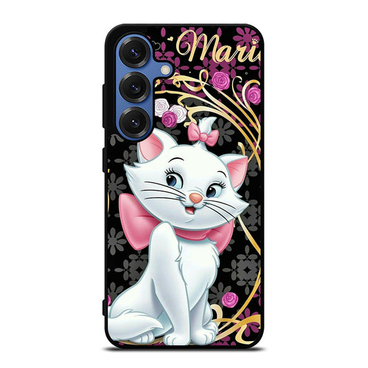 MARIE THE ARISTOCATS CAT FLORAL CARTOON Samsung Galaxy Case Cover