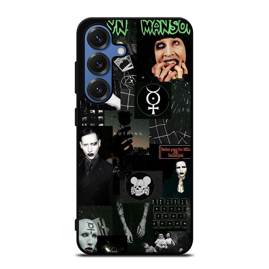 MARILYN MANSON COLLAGE Samsung Galaxy Case Cover