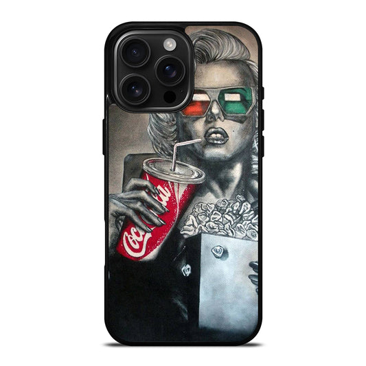 MARILYN MONROE COLA iPhone Case Cover