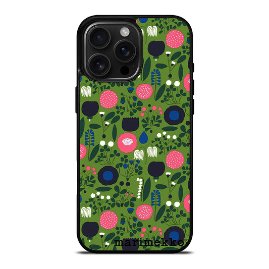 MARIMEKKO GREEN HERITAGE iPhone Case Cover