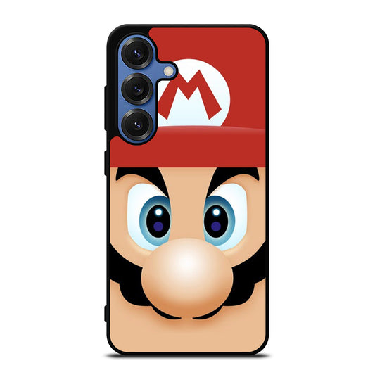 MARIO BROSS FACE Samsung Galaxy Case Cover