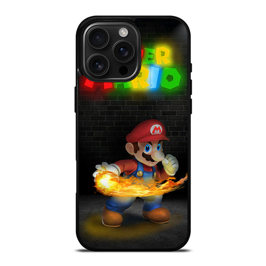 MARIO BROSS FIRE iPhone Case Cover