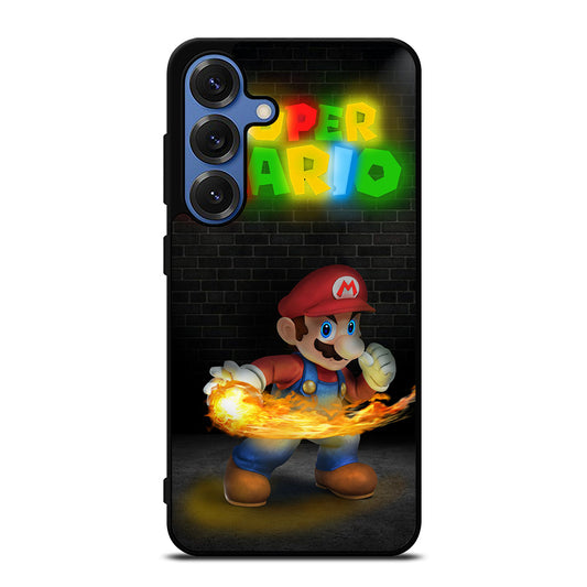 MARIO BROSS FIRE Samsung Galaxy Case Cover