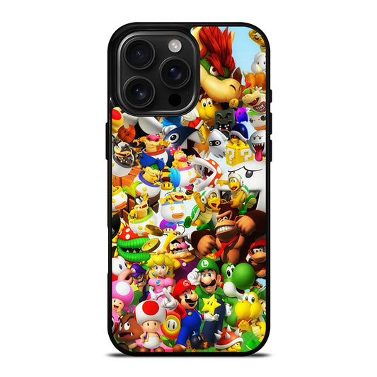 MARIO BROS ALL CHARACTER iPhone Case Cover