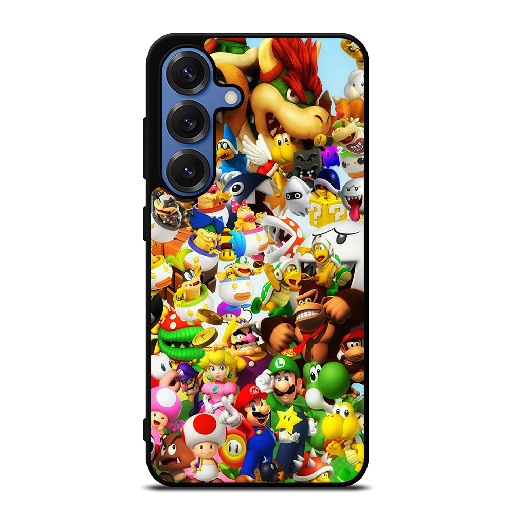 MARIO BROS ALL CHARACTER Samsung Galaxy Case Cover