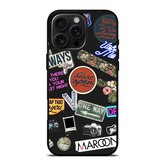 MAROON 5 PATTERN iPhone Case Cover