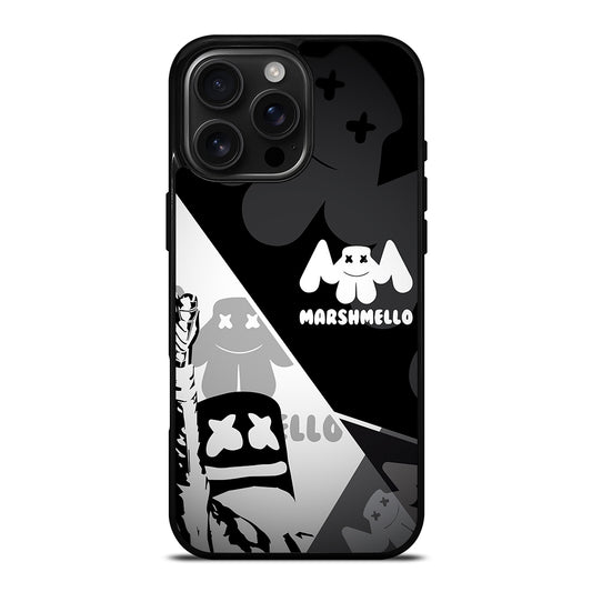 MARSHMELLO BLACK WHITE iPhone Case Cover