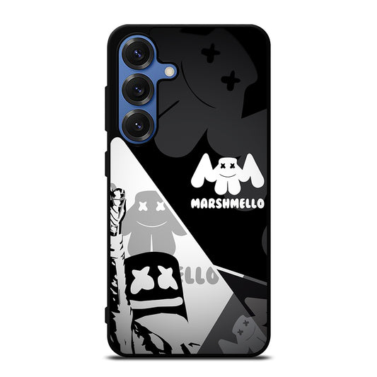 MARSHMELLO BLACK WHITE Samsung Galaxy Case Cover