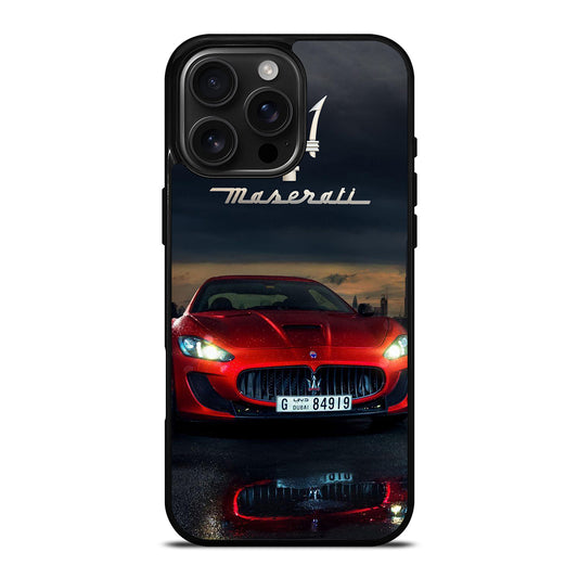 MASERATI RED CAR iPhone Case Cover