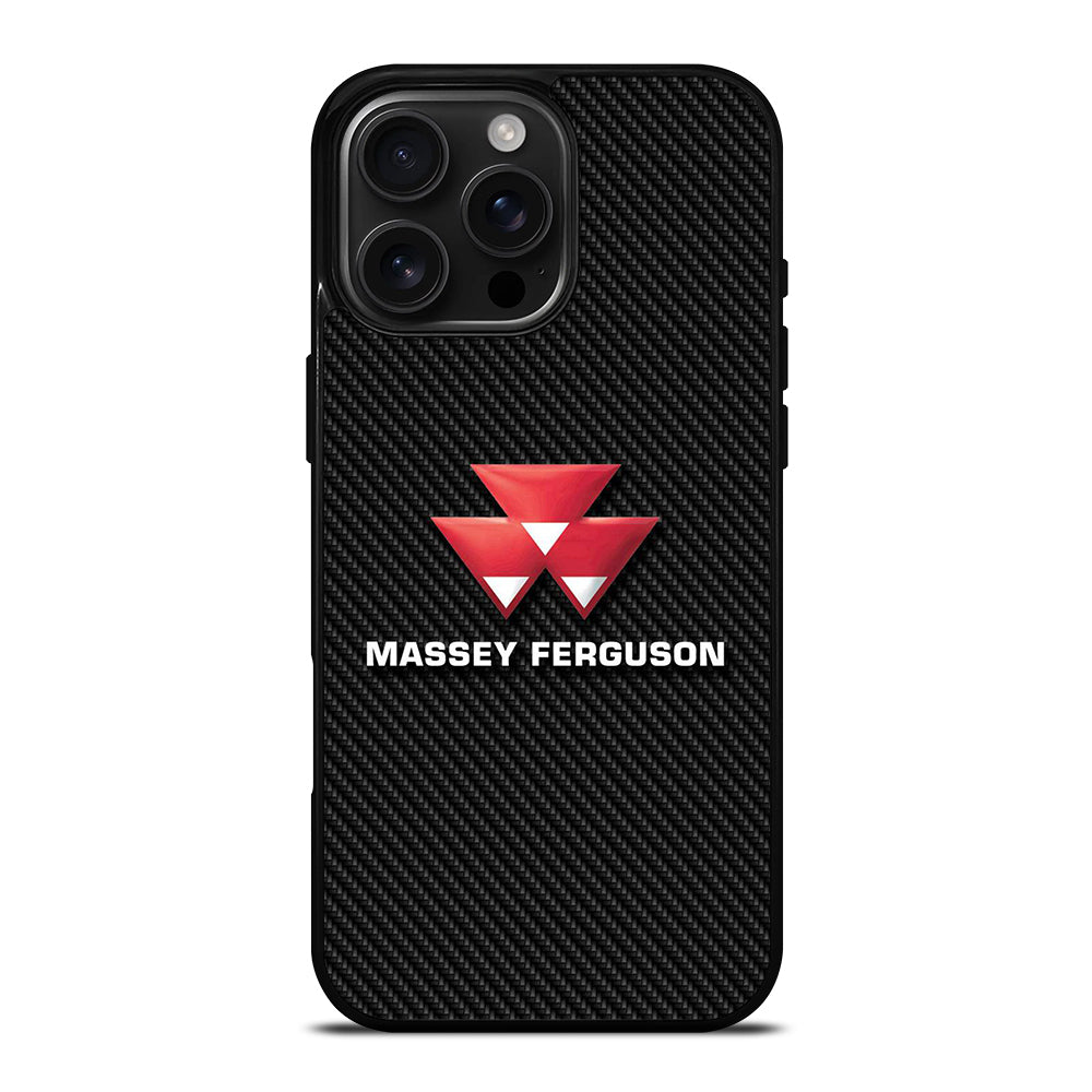 MASSEY FERGUSON LOGO CARBON iPhone Case Cover