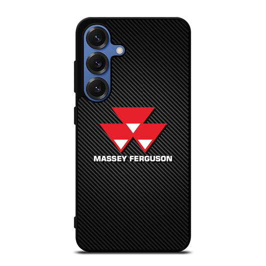 MASSEY FERGUSON TRACTOR LOGO CARBON Samsung Galaxy Case Cover