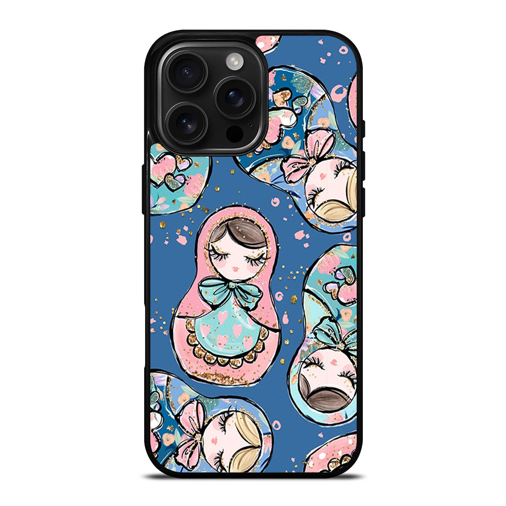 MATRYOSHKA NESTING DOLLS RUSSIAN ART iPhone Case Cover