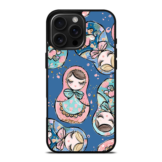 MATRYOSHKA NESTING DOLLS RUSSIAN ART iPhone Case Cover