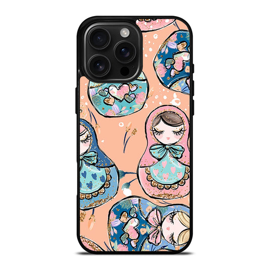 MATRYOSHKA NESTING DOLLS RUSSIAN ART 2 iPhone Case Cover
