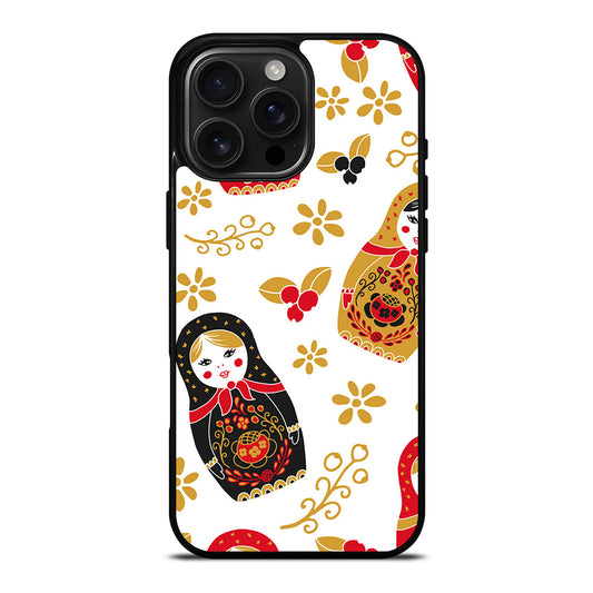 MATRYOSHKA RUSSIAN NESTING DOLLS iPhone Case Cover