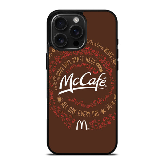 MCCAFE LOGO QUOTE iPhone Case Cover