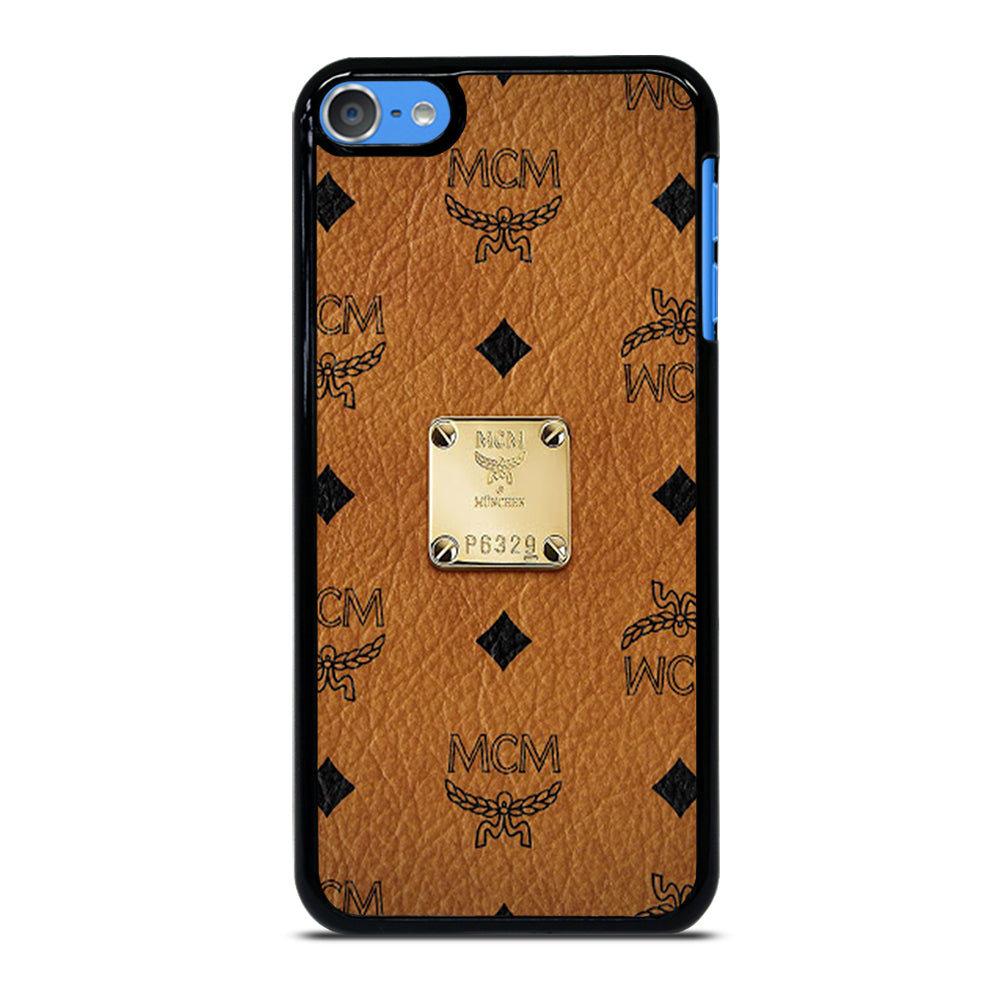 MCM WORLD WIDE BROWN LEATHER iPod Touch Case Cover