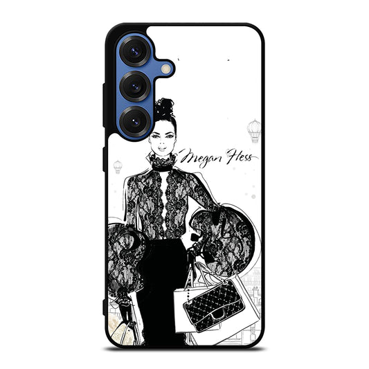 MEGAN HESS FASHION 4 Samsung Galaxy Case Cover