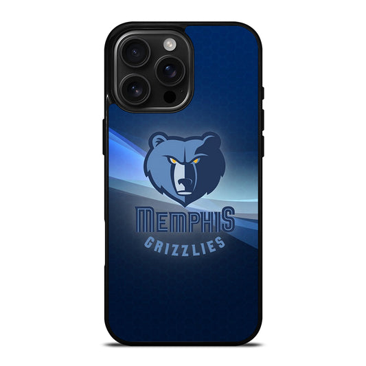MEMPHIS GRIZZLIES BASKETBALL LOGO iPhone Case Cover