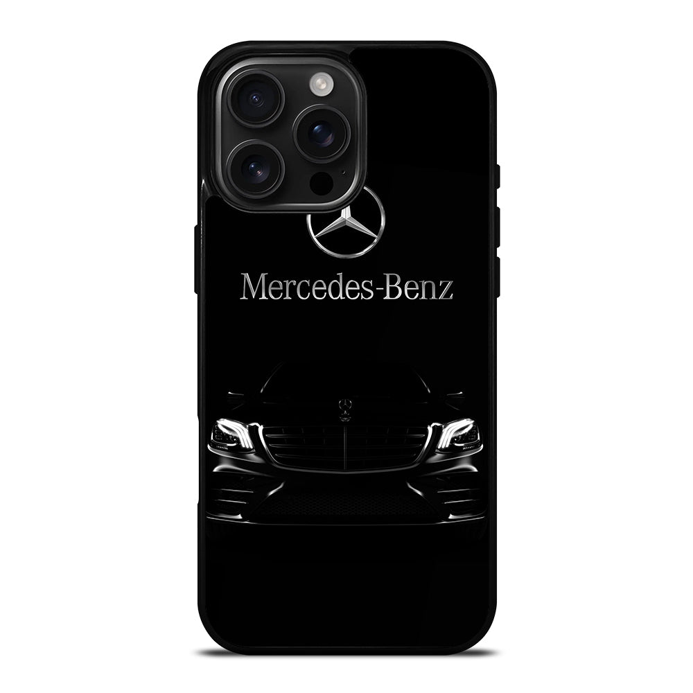 MERCEDES BENZ BLACK CAR iPhone Case Cover
